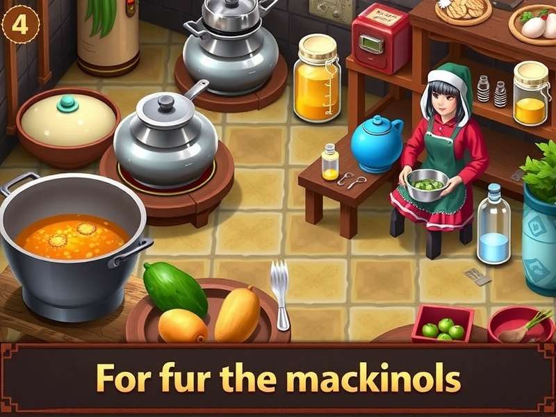 Spice Legends cooking mini-game screenshot